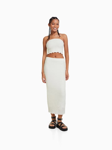 Bershka Skirt in White