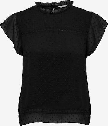 ONLY Блуза 'FLORA' в черно: отпред