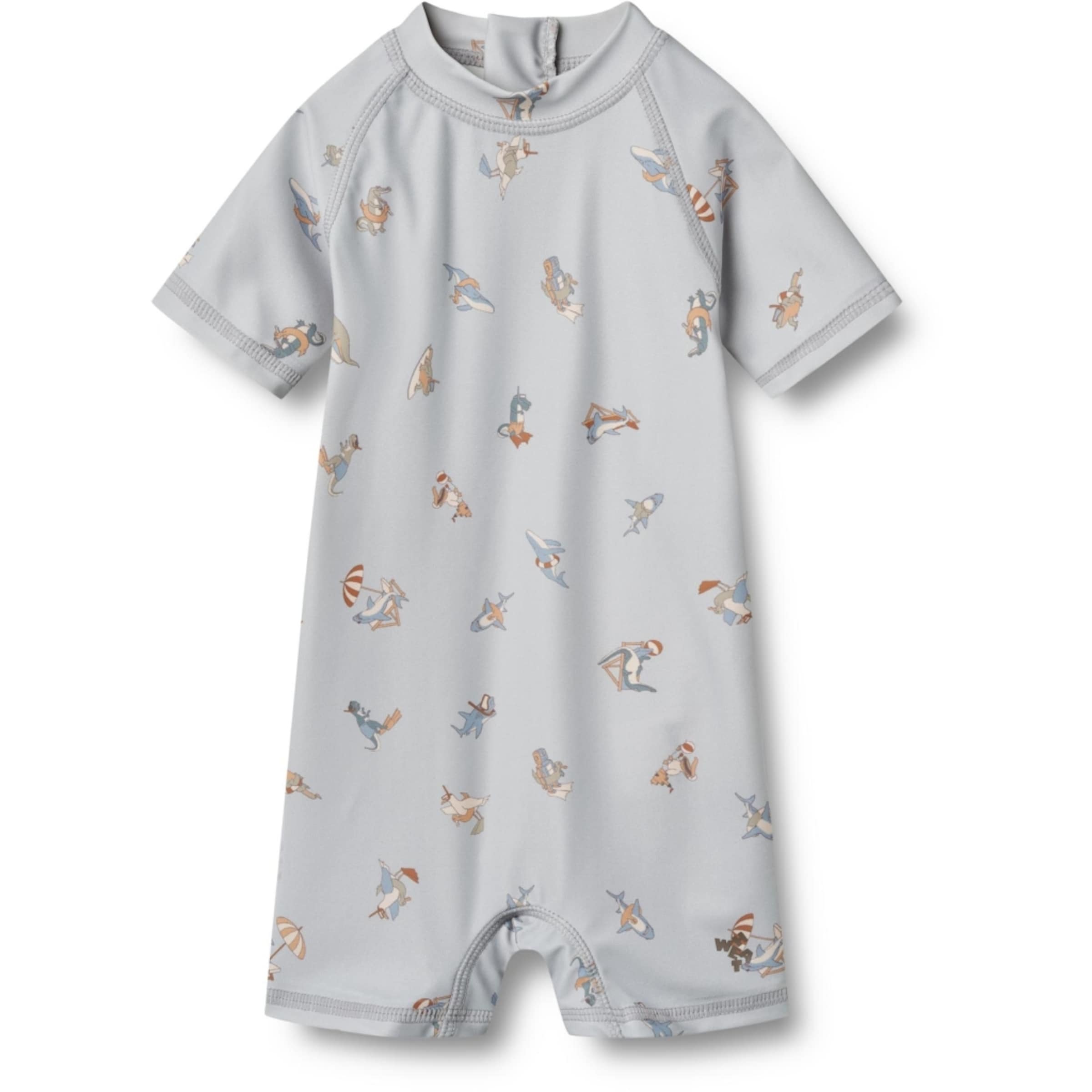 WHEAT Badeanzug in Blau: Vorderseite