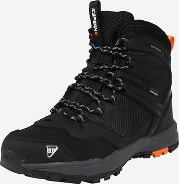 ICEPEAK Boots 'Alagon' in Schwarz: front