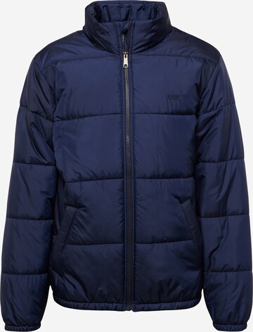 LEVI'S ® Between-Season Jacket 'Sunset Short Puffer' in Blue: front