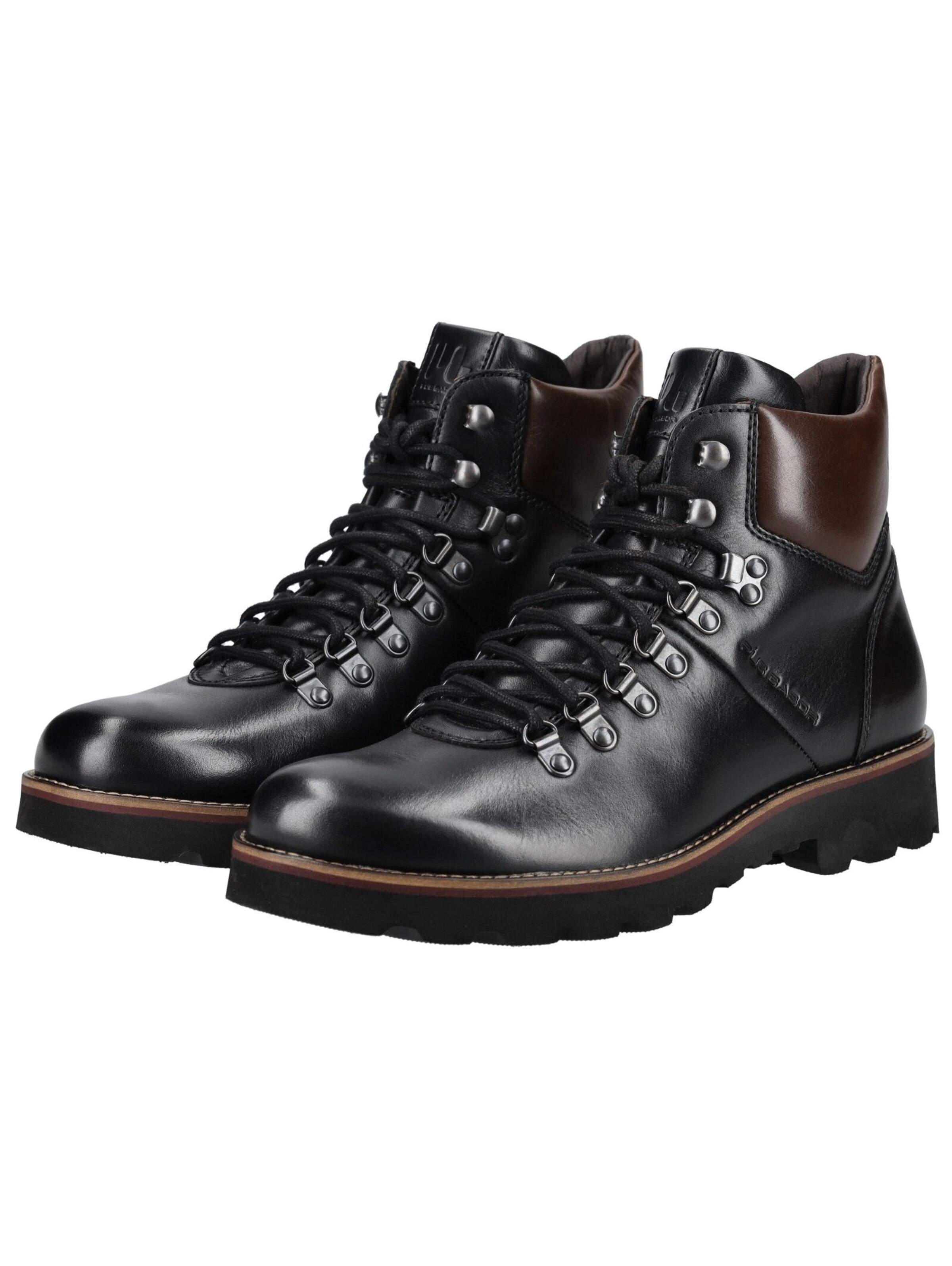 Boots stringati di Pius Gabor in nero