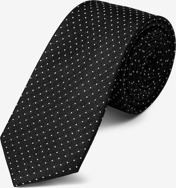Trendhim Krawatte 'Bellington' in Schwarz: Vorderseite