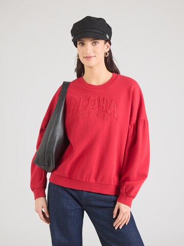 JOOP! Jeans Μπλούζα φούτερ 'Tian' σε κόκκινο: μπροστά