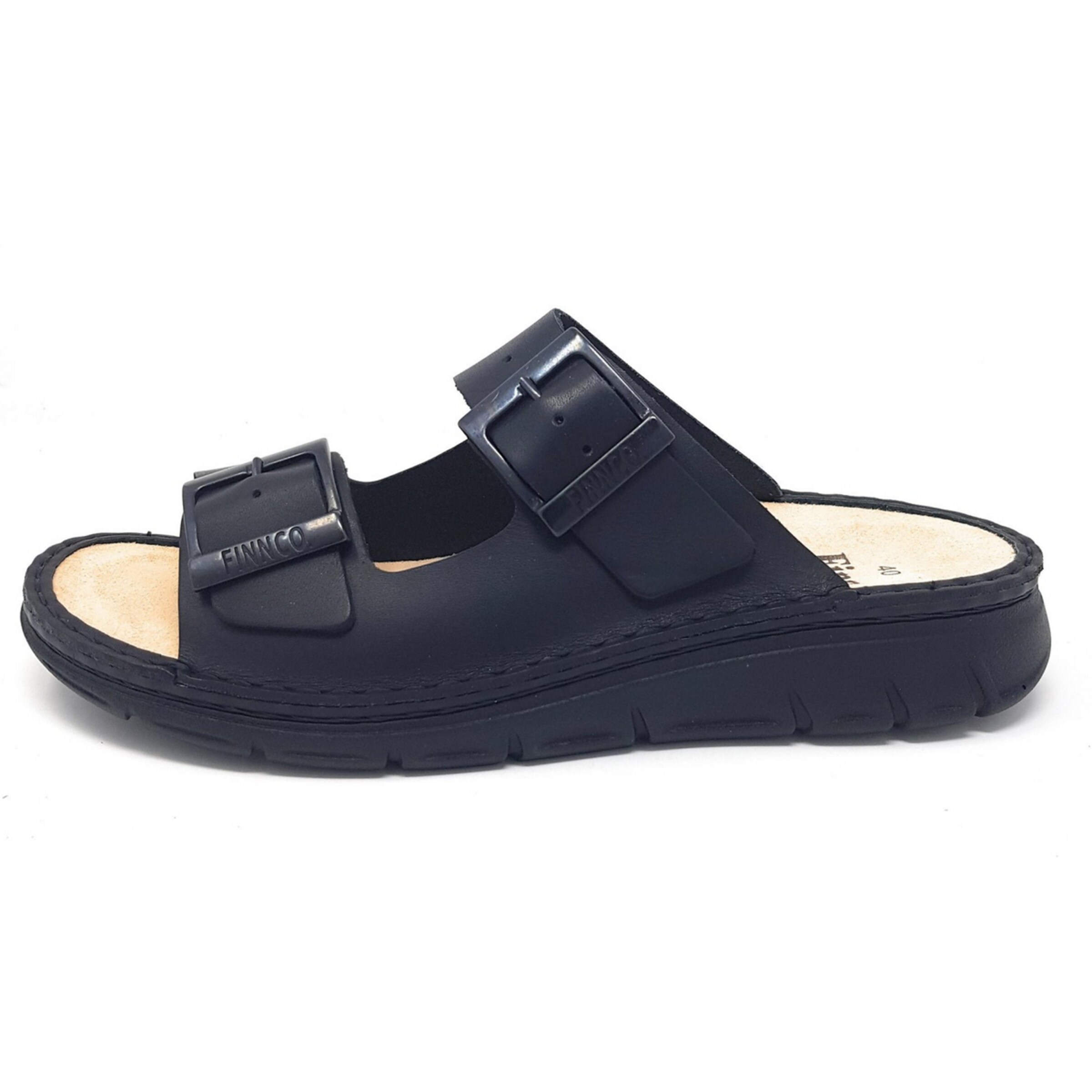 Finn Comfort Mules in Black