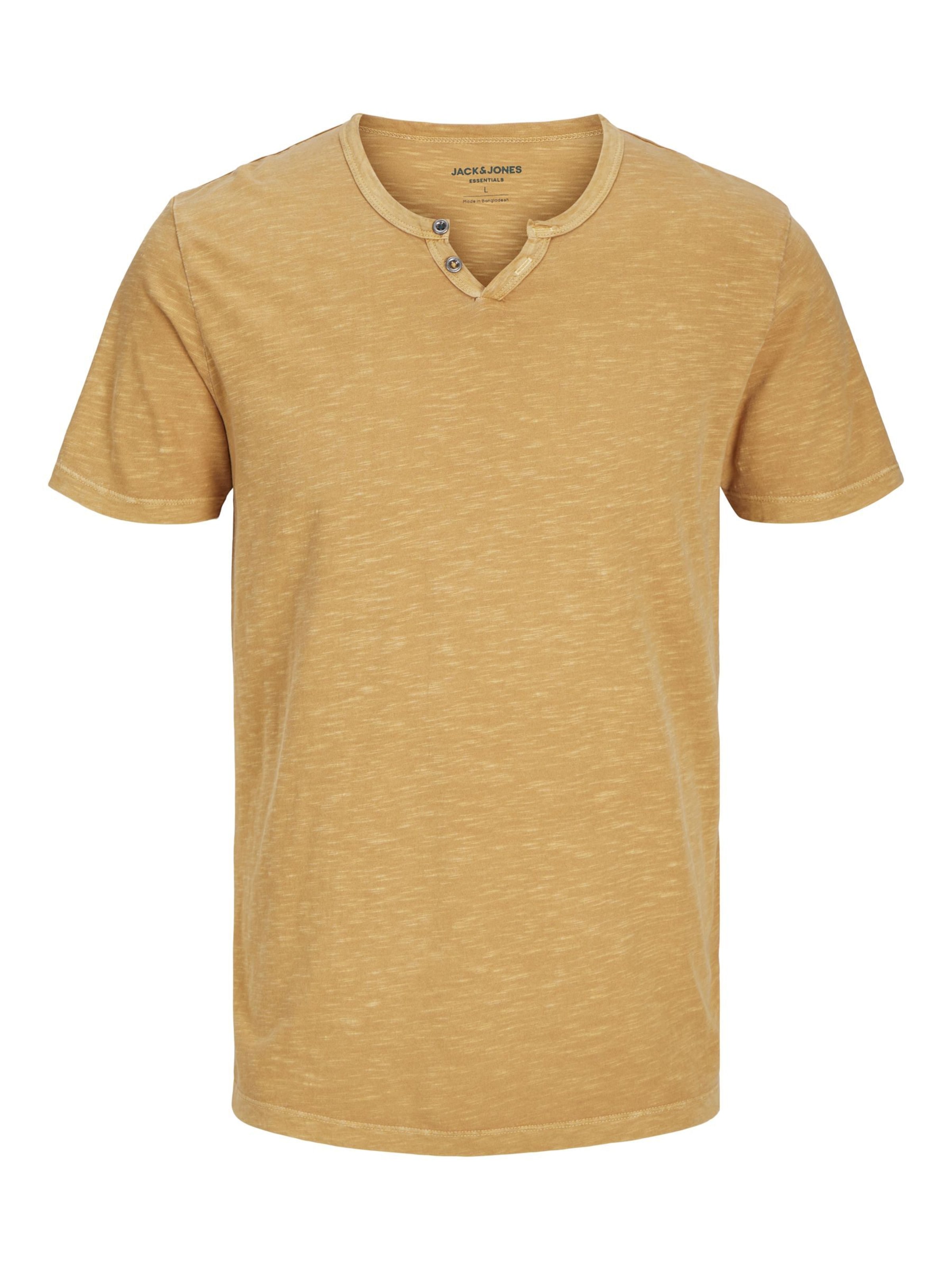 JACK & JONES Shirt 'JJESplit' in Brown: front