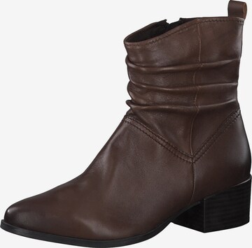 MARCO TOZZI Ankle Boots in Brown: front