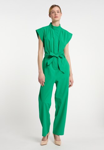 DreiMaster Klassik Jumpsuit in Groen: voorkant