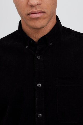 !Solid Regular fit Button Up Shirt 'JUAN' in Black