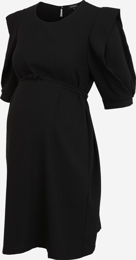 Rochie 'Ab Manica Petalo' Attesa pe negru, Vizualizare produs