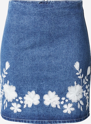 VILASuknja 'VIBROIDY' - plava boja: prednji dio