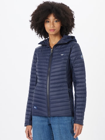 Ragwear Between-Season Jacket 'Goodform' in Blue: front
