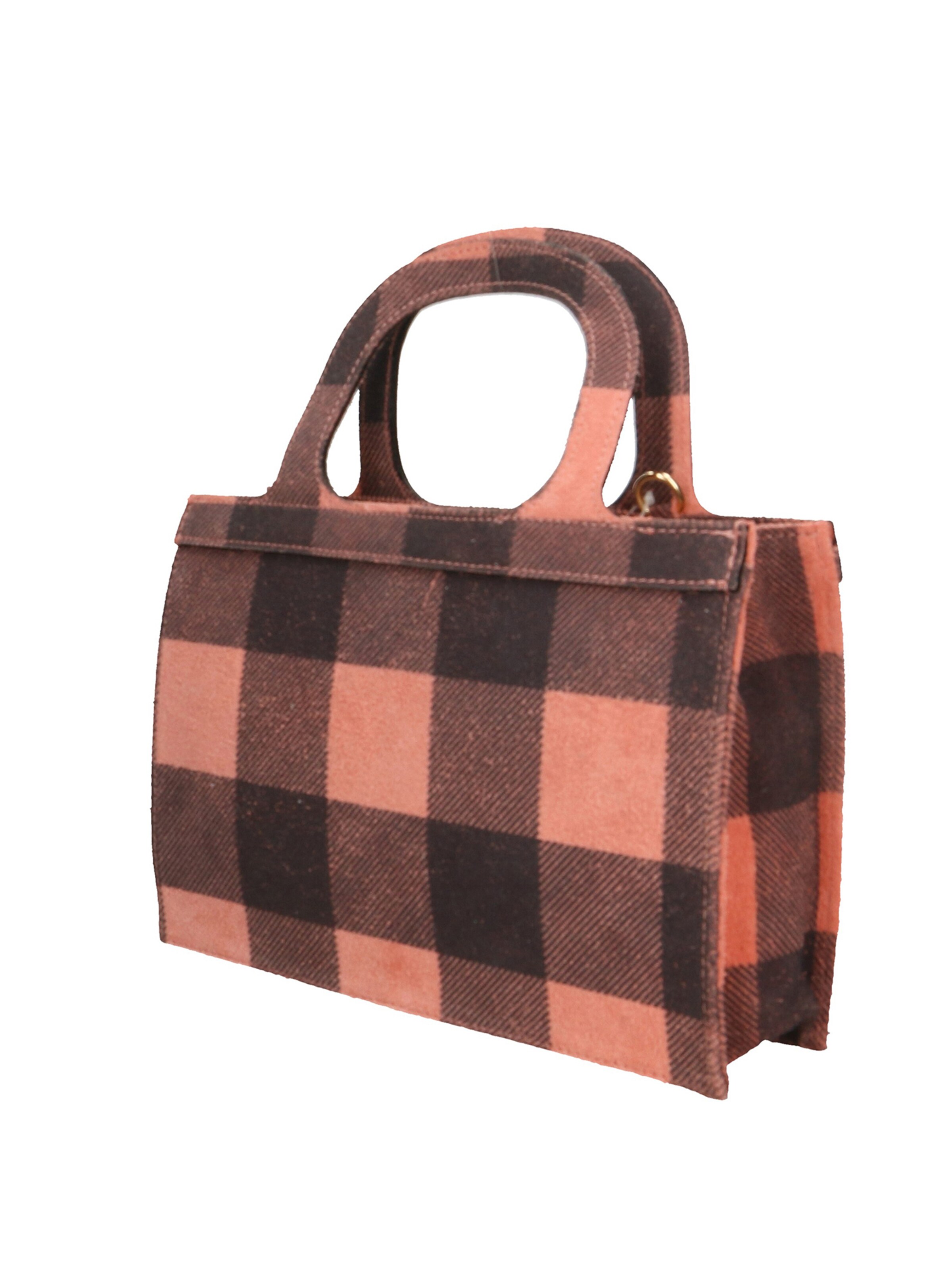 Borsa a mano di Gave Lux in arancione: frontale