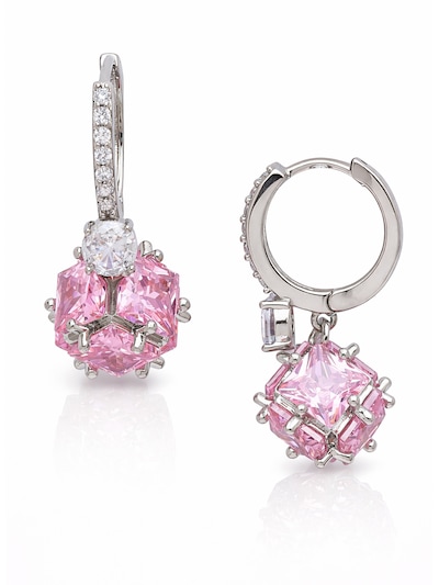 AVANT-GARDE PARIS Øreringe 'Corvella' i lys pink, Produktvisning