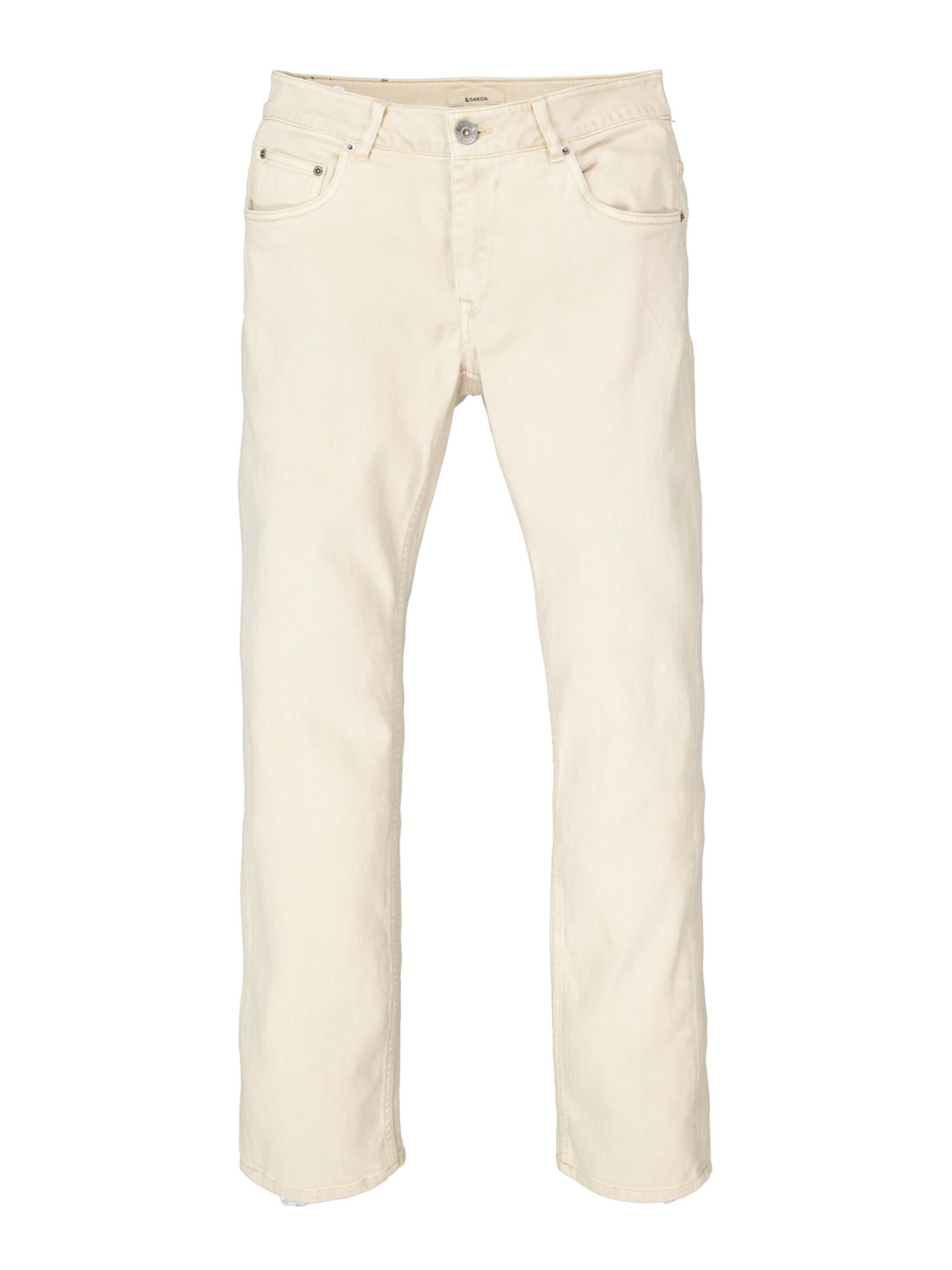 GARCIA Regular Jeans in Beige: front