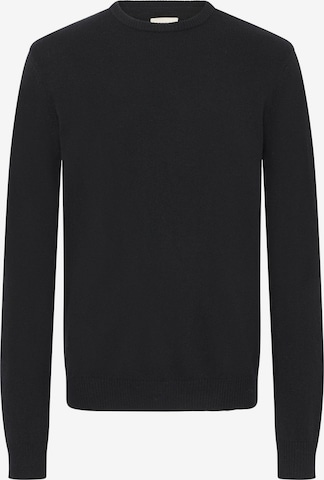 BLEND Strickpullover 'Branko' in Schwarz: Vorderseite