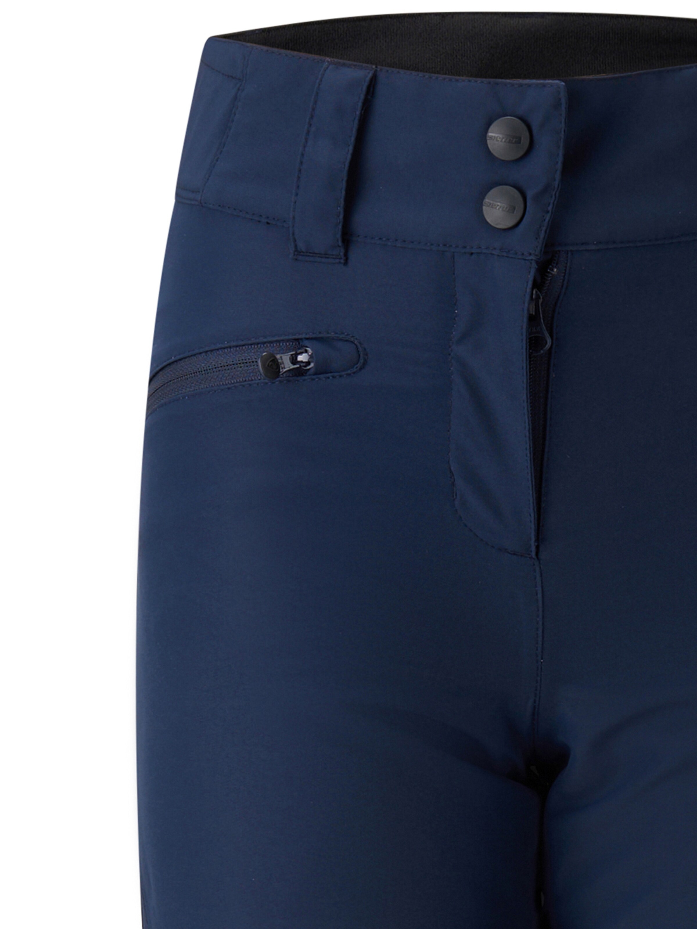 ZIENER Regular Workout Pants 'Alin' in Blue