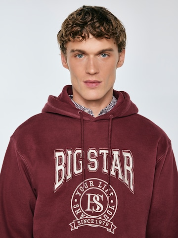 BIG STAR Sweatshirt 'ADAM' in Rood