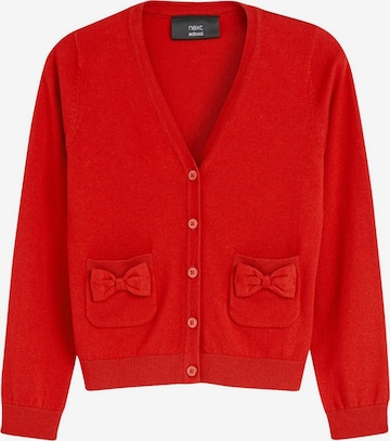 Next Knit cardigan in Red: front