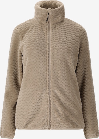 Whistler Functionele fleece jas 'Matra' in Beige: voorkant