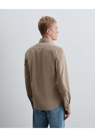 Scalpers Regular fit Overhemd in Bruin: terug