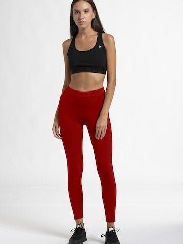 DEHA Skinny Sporthose in Rot