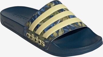 ADIDAS PERFORMANCE - Zapatos abiertos 'Adilette' en azul: frente