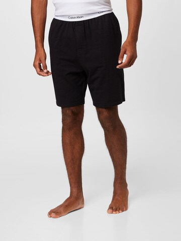 Calvin Klein Underwear Regular Pyjamashorts in Schwarz: predná strana