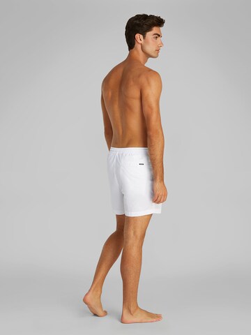 Shorts de bain 'Essentials' Calvin Klein Swimwear en blanc