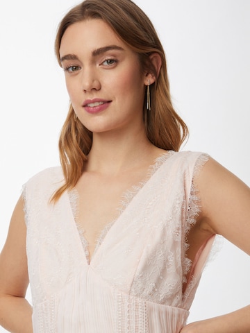 Robe de cocktail True Decadence en rose