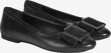 Desa Ballerina 'Ballettschuhe' in Zwart: voorkant