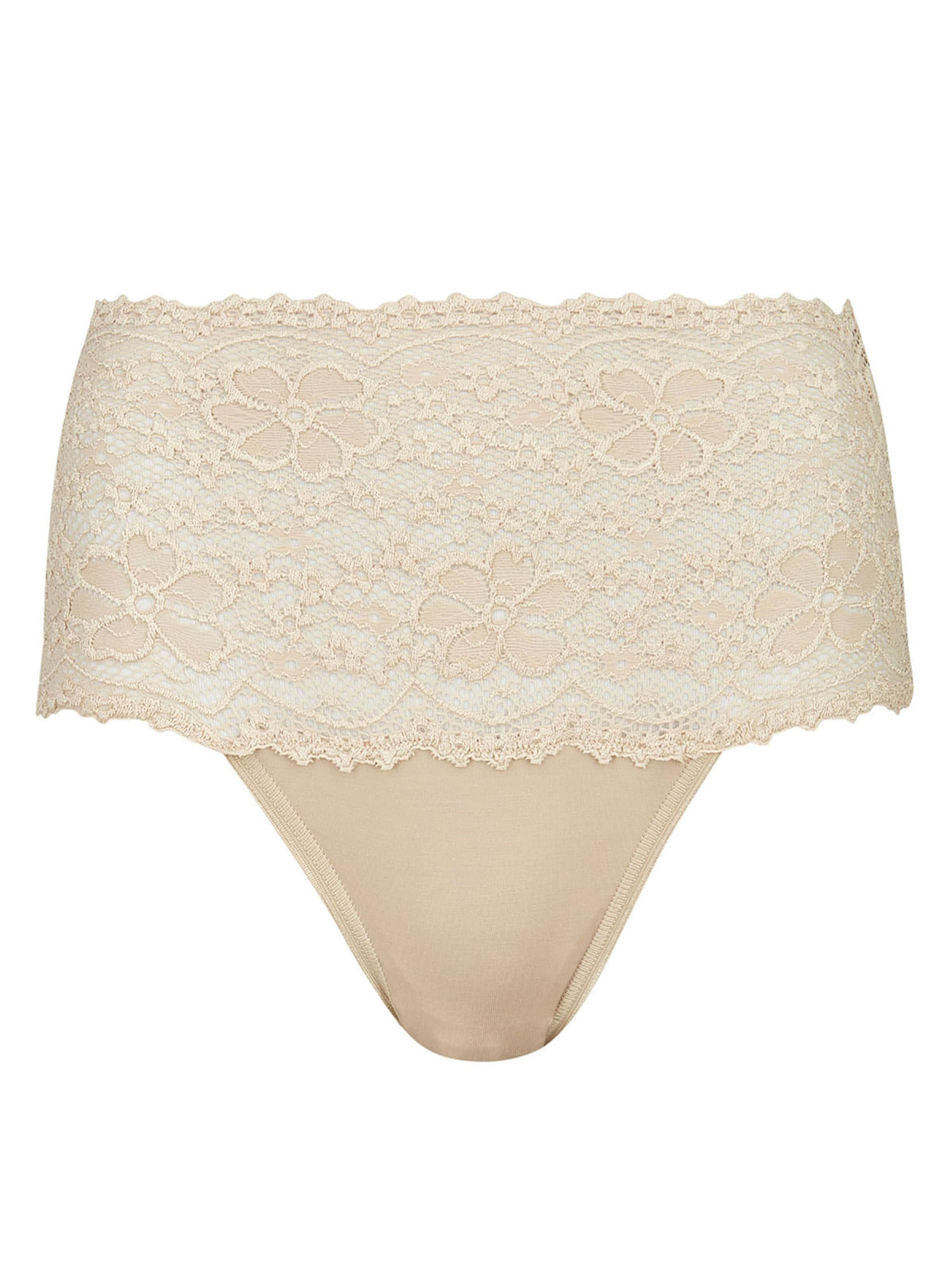 Nina von C. Panty 'Millefleurs' in Brown: front