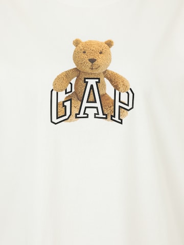 Gap Petite T-shirt 'BRANNON' i vit