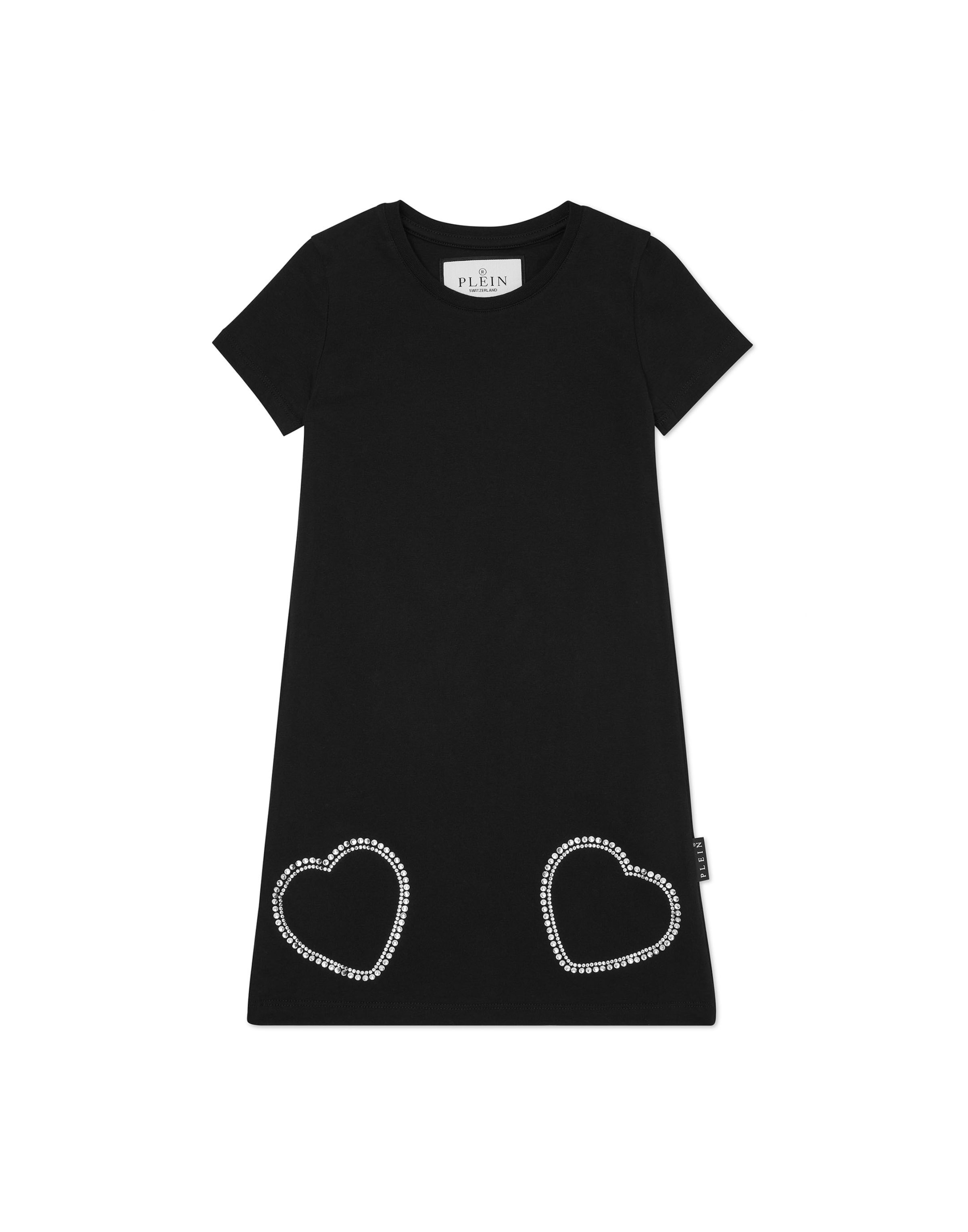 Philipp Plein - Vestido en negro: frente