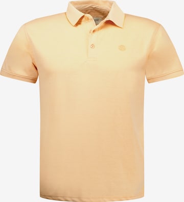 T-Shirt 'Velvorn' Deeluxe en orange : devant