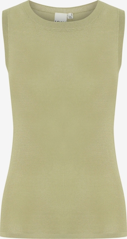 ICHI - Top de malha 'IHDelany' em verde: frente