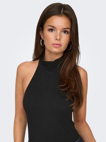 ONLY - Body camiseta 'ONLAMELIA' en negro