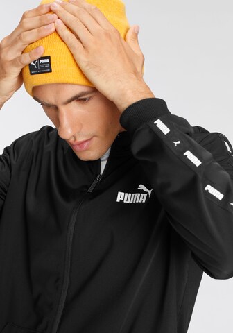 PUMA Trainingsanzug in Schwarz