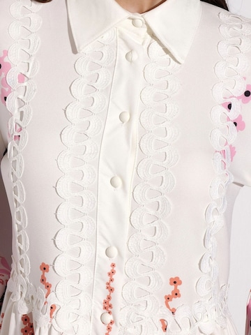 MSN Collection Blousejurk in Wit