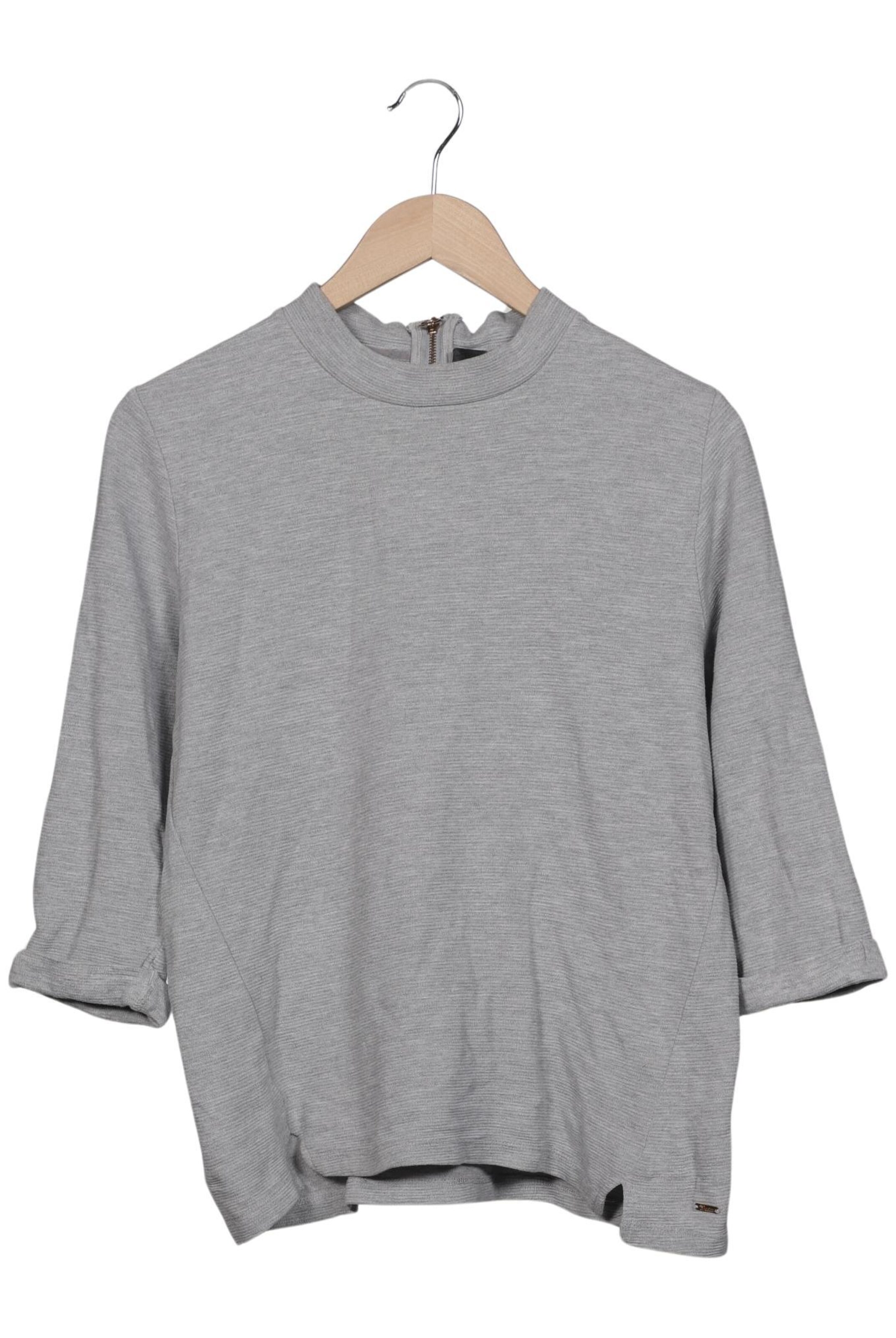 TOM TAILOR DENIM Sweatshirt & Zip-Up Hoodie in L in Grey: front