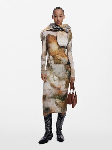 Robe Desigual en marron : devant