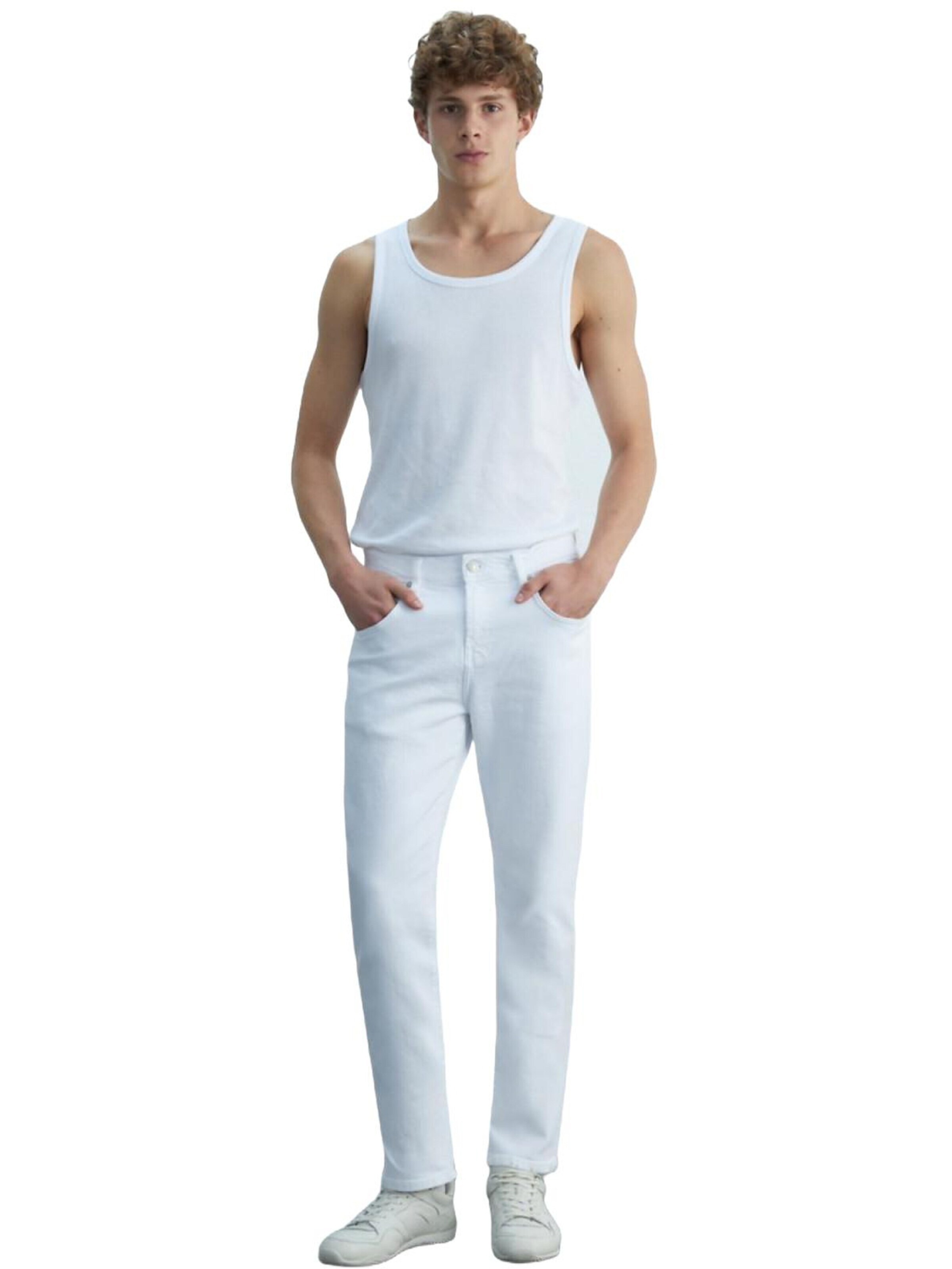 LTB Jeans Slimfit Jeans 'LTB Jeans Herren Sawyer P Skinny Leg Mid Waist Jeanshose' in Wit