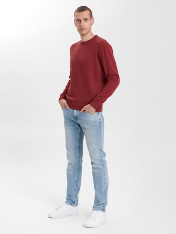 Cross Jeans Sweater in Red
