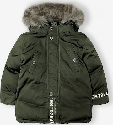 MINOTI Winter Jacket in Green: front
