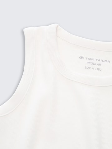 TOM TAILOR Top in White