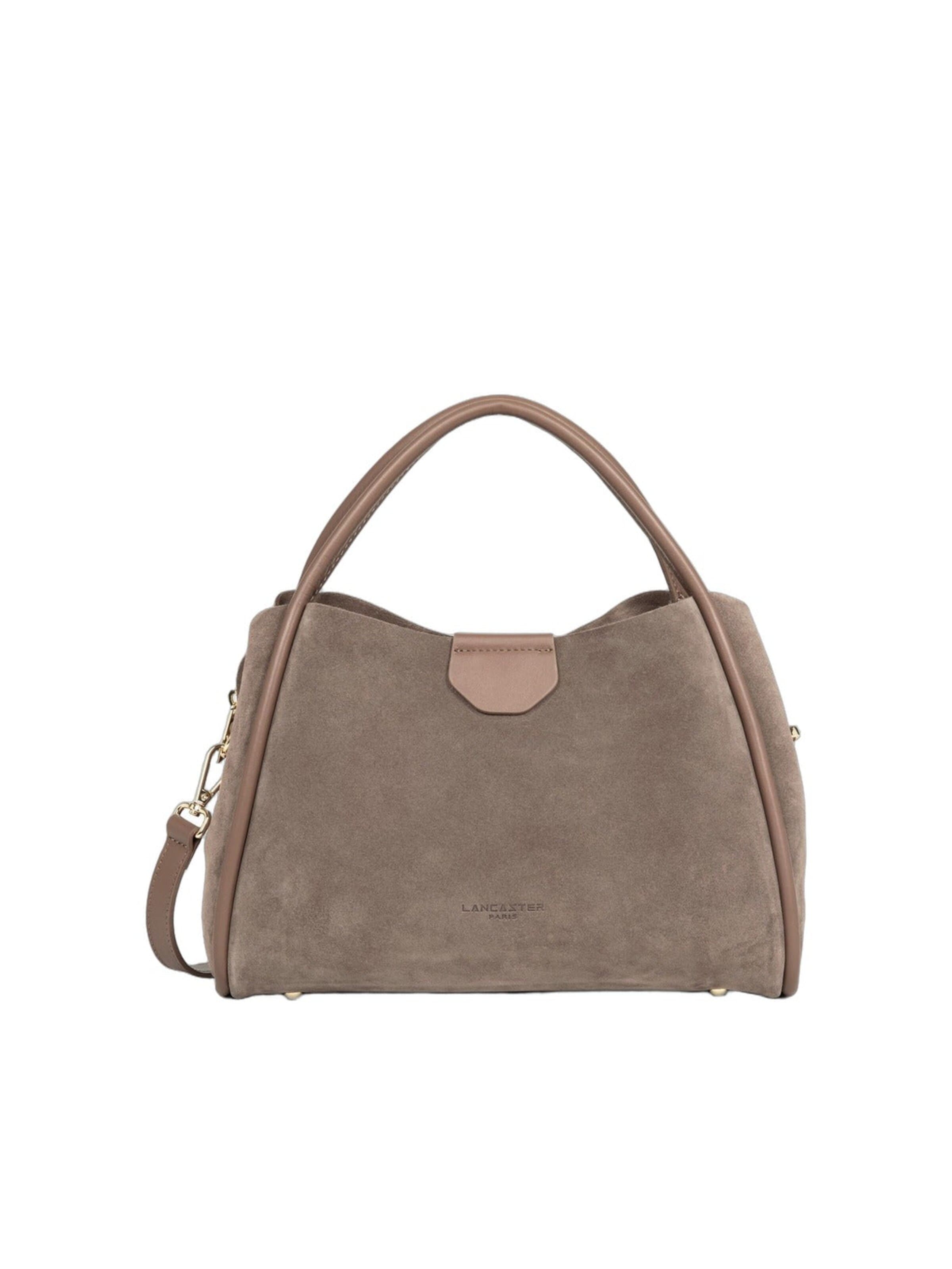 LANCASTER Paris - Bolso de mano 'Ida' en marrón: frente