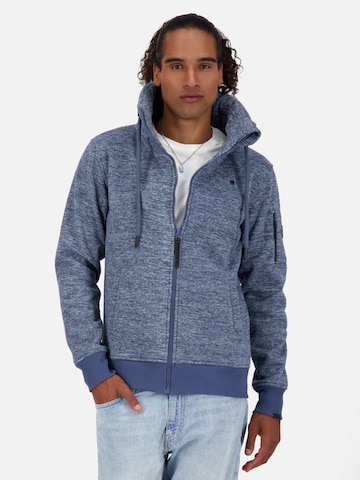 Alife and Kickin Sweatjacke 'Elias' in Blau: predná strana