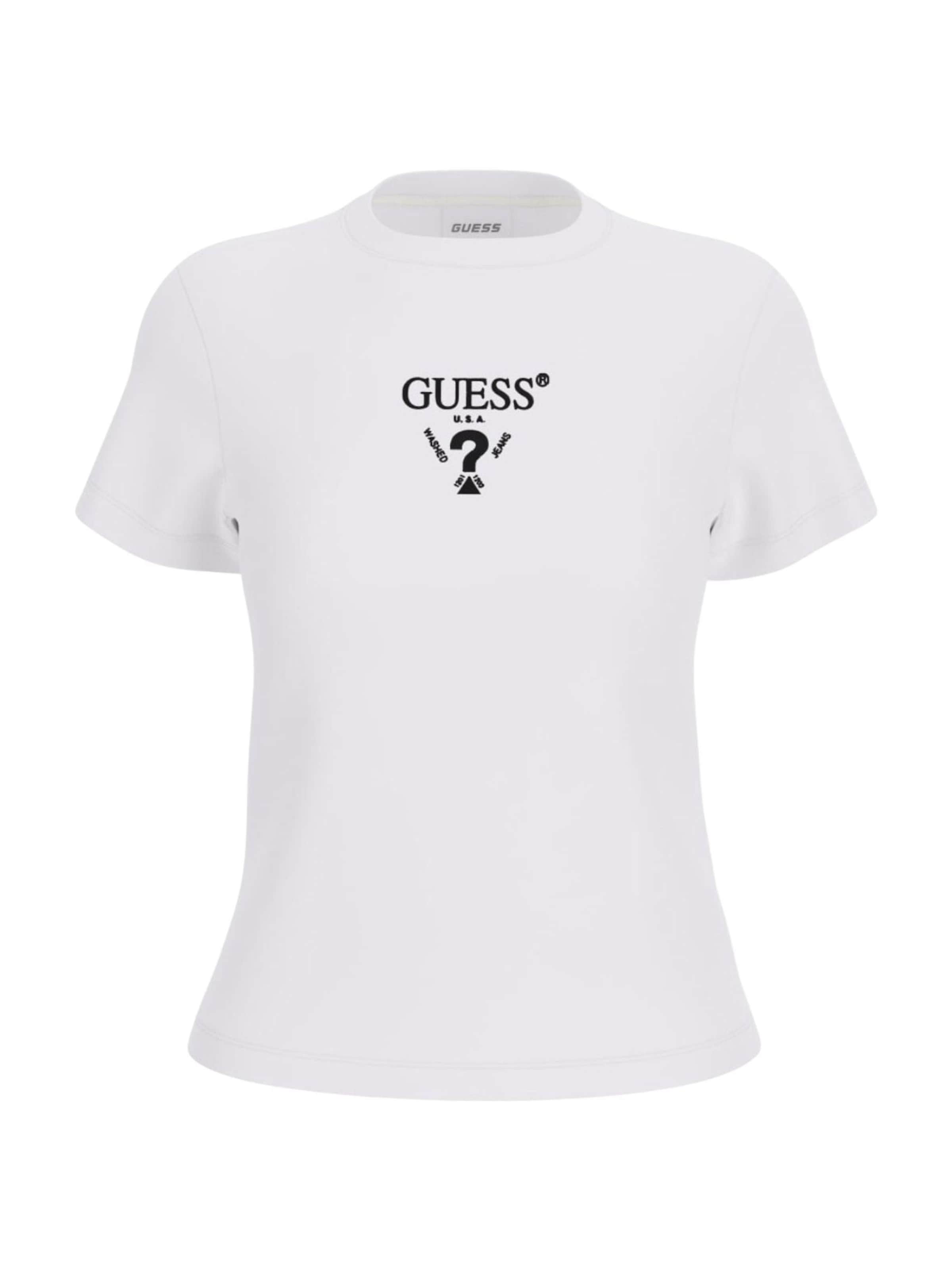 Maglietta di GUESS in bianco: frontale