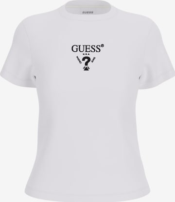 Maglietta di GUESS in bianco: frontale