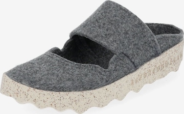 Asportuguesas Mules in Grey: front